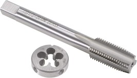 Uxcell 1/2&quot;-20 Unf Tap And Die Set, Right Hand, Round Threading Die, Hss... - $35.95