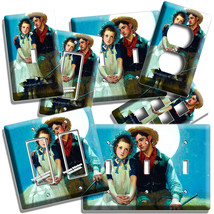 Norman Rockwell Moon Harvest Painting Light Switch Outlet Wall Plates Room Decor - £13.45 GBP+
