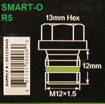 R5 SMART-O Oil Drain Plug  M12x1.50 mm Sump Plug NEW FAST SHIPPING - $17.95