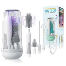 Electric UV Baby Bottle Cleaner Kit with Silicone Accessories Portable G... - $47.47
