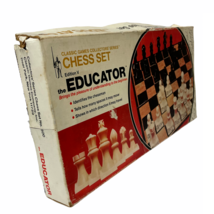 Chess Set The Educator Collectors Series Edition V Chess Set No. 500 Vin... - $29.53