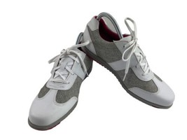 Footjoy  Casual Collection Womens Golf Shoes White Gray 9 M Comfort Snea... - £26.66 GBP