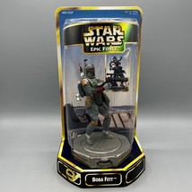 Star Wars Epic Force Boba Fett Rotating Figure 1997 Hasbro 6&quot; Figure #69763 - £15.56 GBP