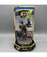 Star Wars Epic Force Boba Fett Rotating Figure 1997 Hasbro 6&quot; Figure #69763 - £15.57 GBP