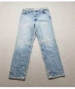 Vintage Abercrombie &amp; Fitch Jeans Womens 6 Blue Denim Straight Zip 30x31 - €26,40 EUR