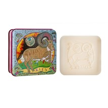 Pre De Provence Zodiac Tin Bar Soap, Aries, 100 Gram - £17.51 GBP