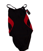 TYR  SwimSuit Alliance Diamond fit Dback spl-a Blk/Red size-38 NWT $79.99 - £21.46 GBP