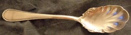 Hallmarked Antique Rogers 1895 Colonial Silver Plate Fruit Spoon - ORNATE SPOON - £15.54 GBP