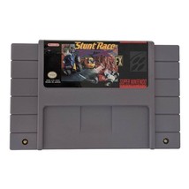 Stunt Race FX (Super Nintendo Entertainment System, 1994) Tested &amp; Worki... - £7.80 GBP