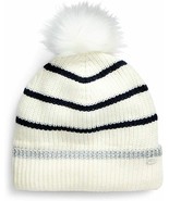 LAUREN Ralph Lauren Metallic Tipped Striped Beanie Hat - $90.28 CAD