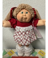 VERY RARE VTG Cabbage Patch Kid Girl Wheat Poodle Hair Head Mold #16 1986 - €427,90 EUR