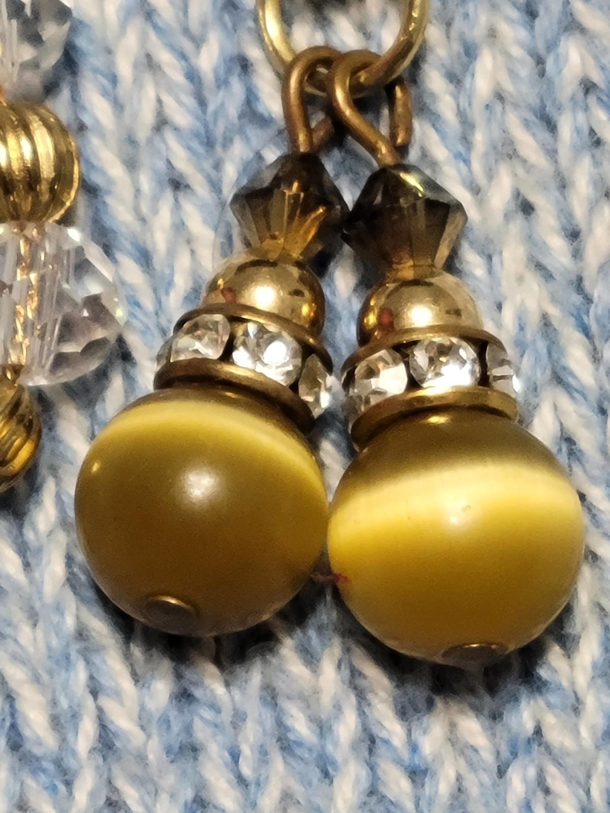 Tiger/Eye/Gold.plate/28 in. - $22.00