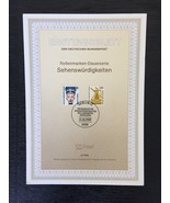 Alte Jahrgang 2 Briefmarken Deutschland, Ägypten, 1989 - $3.04