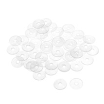 uxcell Nylon Flat Washers M3 13mm OD 3mm ID 0.9mm Thickness Sealing Gask... - £10.22 GBP