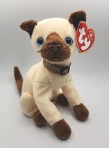 2001 Ty Beanie Baby &quot;Siam&quot; Retired Cat BB8 - £7.98 GBP