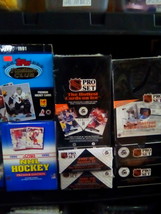 Huge Bulk Lot of 114 Unopened Old Vintage NHL Hockey Cards in Wax Packs NEW - £14.06 GBP