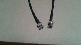US MADE  RG-58  jumper Coaxial Cable BNC Male to BNC Male, 6 ft.  (50 ohm) - $8.00