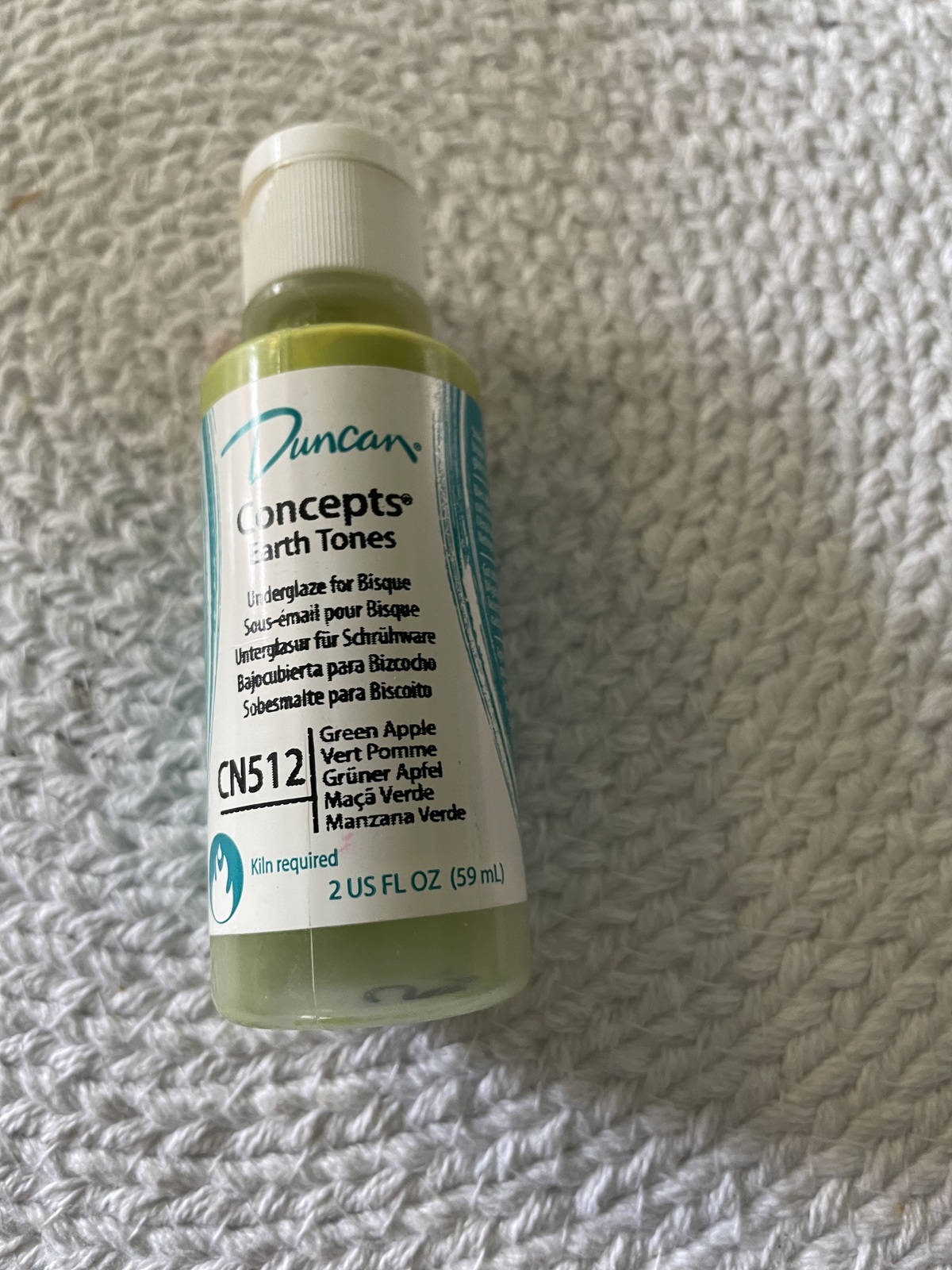 Duncan CN 512 Green Apple Concepts Earth Tones Glaze 2oz - $3.00