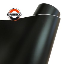 50cm*100/150/200/300/500cm Satin Black Vinyl Matte lic Black Vinyl Wrap Car Wrap - £35.13 GBP