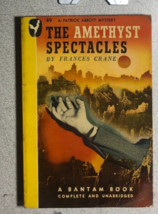 The Amethyist Spectacles By Frances Crane (1946) Bantam Mystery Paperback 1st - £11.67 GBP