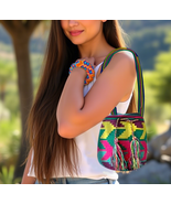 mochila hand-crafted purses - $1,294.16 MXN