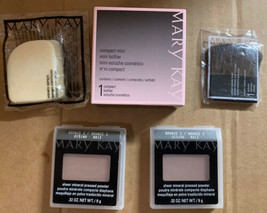 Mary Kay Sheer Mineral Pressed Powder Bronze 2 Lots - £38.93 GBP