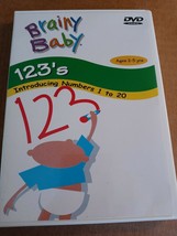 Brainy Baby Teach Your Child 123s DVD Numbers 1 to 20 Classic Edition - £22.94 GBP