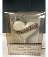Love is in the Air Wedding Decoration 5” Cake Pick Topper Decor Lillian ... - $29.69