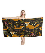 Cute Foxes, Kids Beach  Bath Towel Swimming Pool Vacation Memento Gift - $22.99+