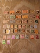 Lot Of 46 Belgium Cancelled Postage Stamps Vintage Collection Belgie Belgique... - £36.37 GBP