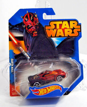 Hot Wheels Star Wars DARTH MAUL by Mattel 1:64 Disney Lucasfilm 2014 Die... - £5.30 GBP