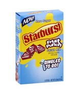 3 PACK Starburst Fruit Punch Drink Mix *10/2025*, Sugar-Free On-The-Go D... - €18,89 EUR