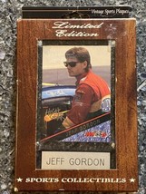 Jeff Gordon Plaque Factory Sealed Unopened Box Sport  Sz 4 x 6 Vintage - $10.99