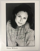 Marie Wilson Signed Autographed B&amp;W 8x10 Photo - $285.10 MXN