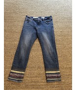 Pilcro and the Letterpress Distressed Low Rise Slim Leg Jeans size 28 - $47.39 CAD