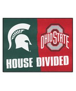 Michigan State - Ohio State House Divided Rug 33.75&quot;x42.5&quot; - €56,18 EUR