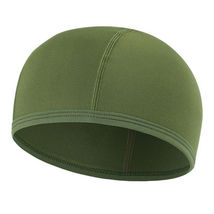 Army Green - Cooling Skull Caps Helmet Liner Beanie Cap Sweat Cycling Hat - £13.98 GBP