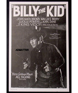 BILLY THE KID JOHN MACK BROWN /PUTTIN&#39; ON THE RITZ MOVIE AD POSTER 1930&#39;... - £12.24 GBP