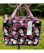 Betsey Johnson Roses Bow CBJ-1045 Cosmetic Weekender Bag  NWT - $64.99