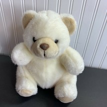 TB Training Plush Bear Cream Colored Stuffed Animal Toy 10.5 in Tall  - £9.34 GBP