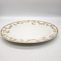 Vintage Theodore Haviland Limoges Oval Serving Platter Floral  France 11.25&quot; - $24.74