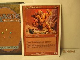 2001 Magic the Gathering MTG card #203/350: Ogre Taskmaster - $1.50
