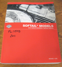 2012 Harley-Davidson Softail Service Manual Slim Fatboy Heritage Blackline - $113.85