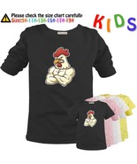 Farm Yard Angry Chicken Graphic Tee Kids Gift Boys Girls T-Shirts Childs... - £12.82 GBP