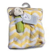 Carter&#39;s Baby Blanket &amp; Monkey Rattle Just One You Brand New w/ Tags! Super Soft - £19.77 GBP