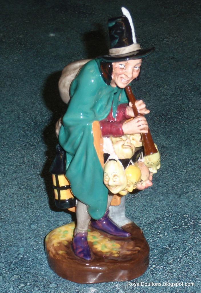 Primary image for Royal Doulton Figurine The Mask Seller HN2103 - EXCELLENT COLLECTIBLE GIFT!