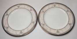 Noritake Pacific Majesty 9771 Pattern Bone China - Two Dinner Plates 10 3/4&quot;  - £39.32 GBP