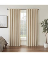 ECLIPSE Fresno Modern Blackout Thermal Rod Pocket Window Curtains for Be... - £34.87 GBP
