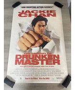 Jackie Chan The Legend Of Drunken Master Original Movie Poster Video DVD CV - $205.74 MXN