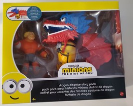 Minions The Rise Of Gru Bob Dragon Disguise Story Pack Mattel New Sealed - £16.12 GBP